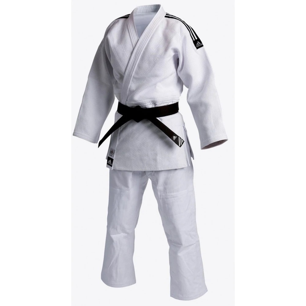 adidas Judo Deluxe Double Weave White Gi